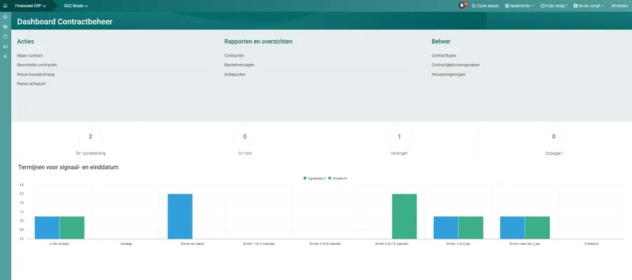 Contract Management Qobee